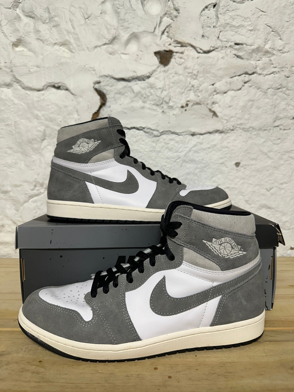 Air Jordan 1 Washed Black Sz 11
