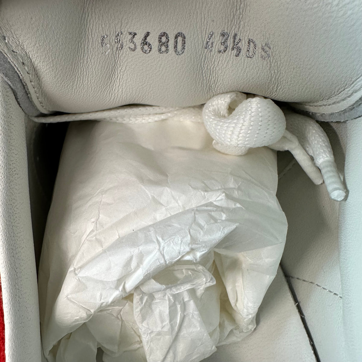 Alexander McQueen Red Tab White Sneaker Sz 10.5 (43.5)