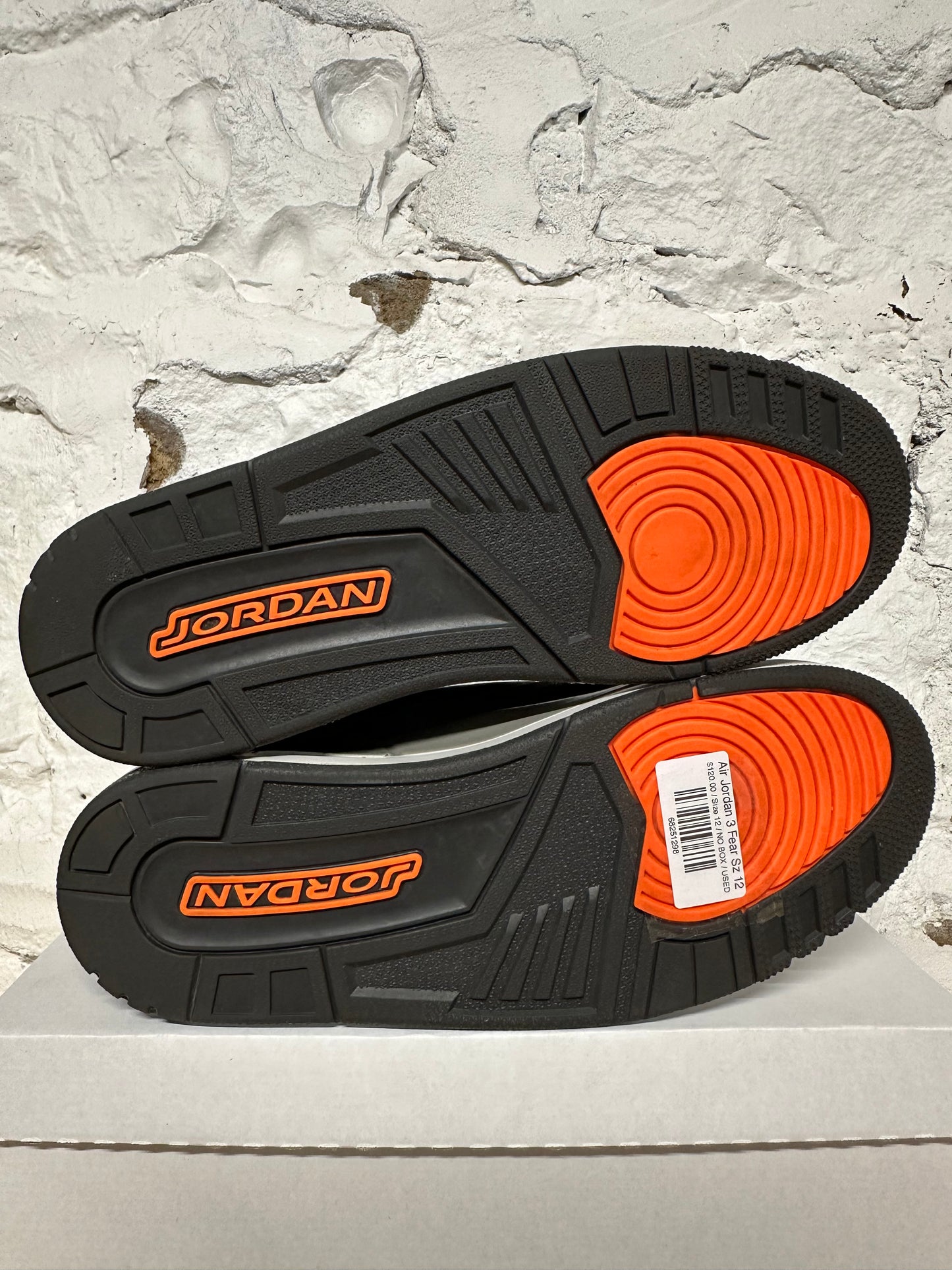 Air Jordan 3 Fear Sz 12