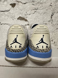 Air Jordan 3 UNC Sz 9.5