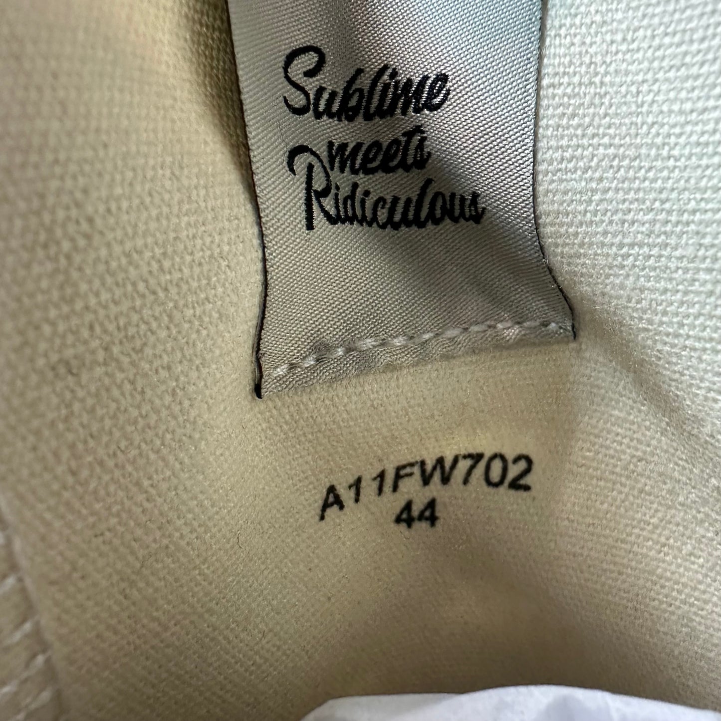 Maison Mihara Triple White Peterson 23 Sneaker Sz 11 (44)