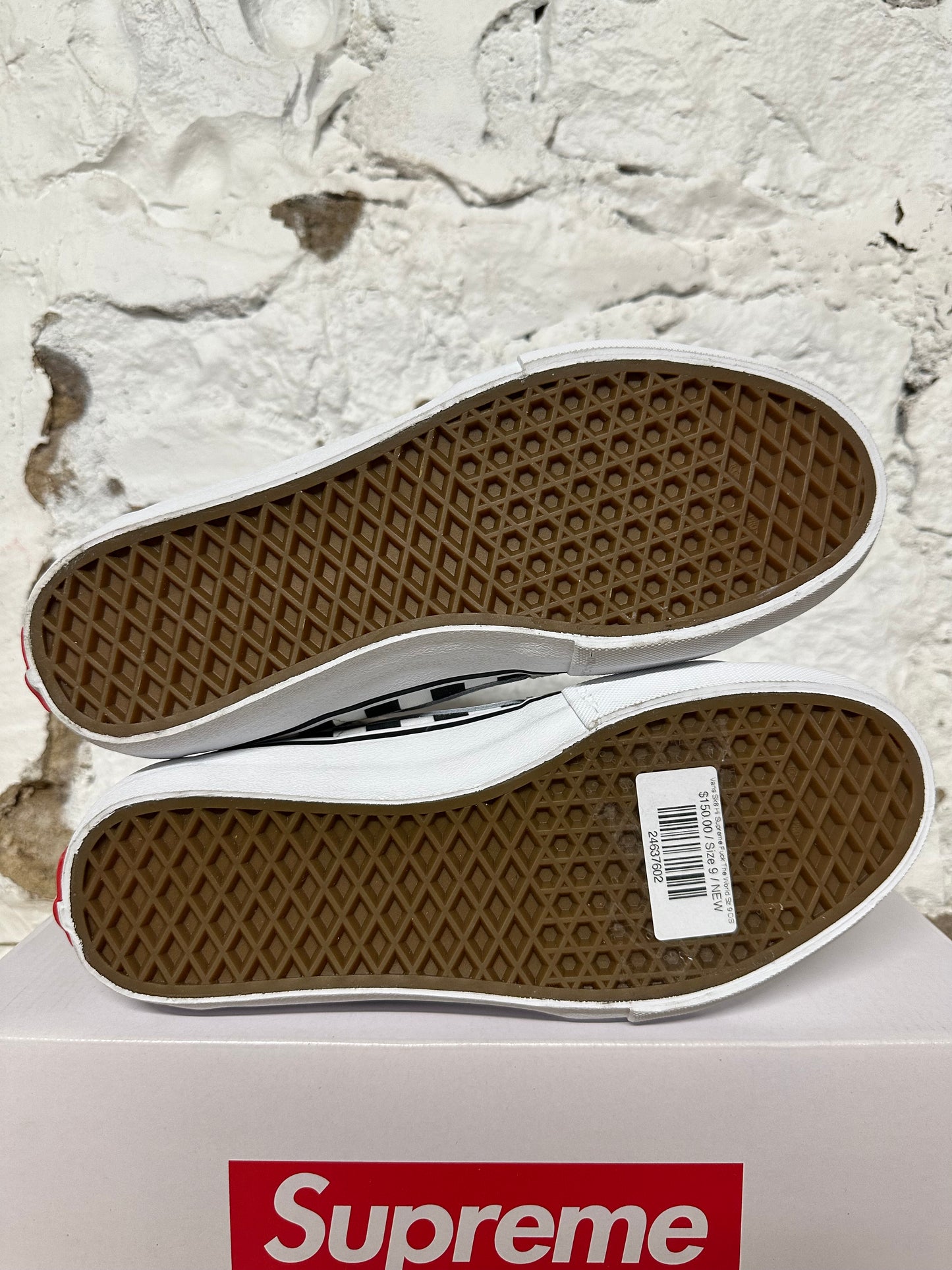 Vans Sk8 Hi Supreme Fuck The World Sz 9 DS