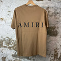 Amiri Grey MA T-shirt Brown Sz S