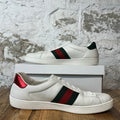 Gucci Rython Vintage Logo Cream Sneaker Sz 5.5
