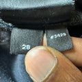 Amiri Green Star Chemist Black Denim Jeans Sz 28