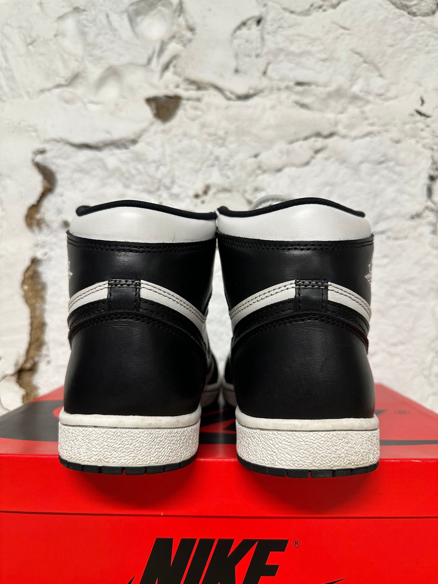 Air Jordan 1 85 Black White Sz 9.5