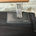 Amiri MX1 Snakeskin Black Denim Jeans Sz 31