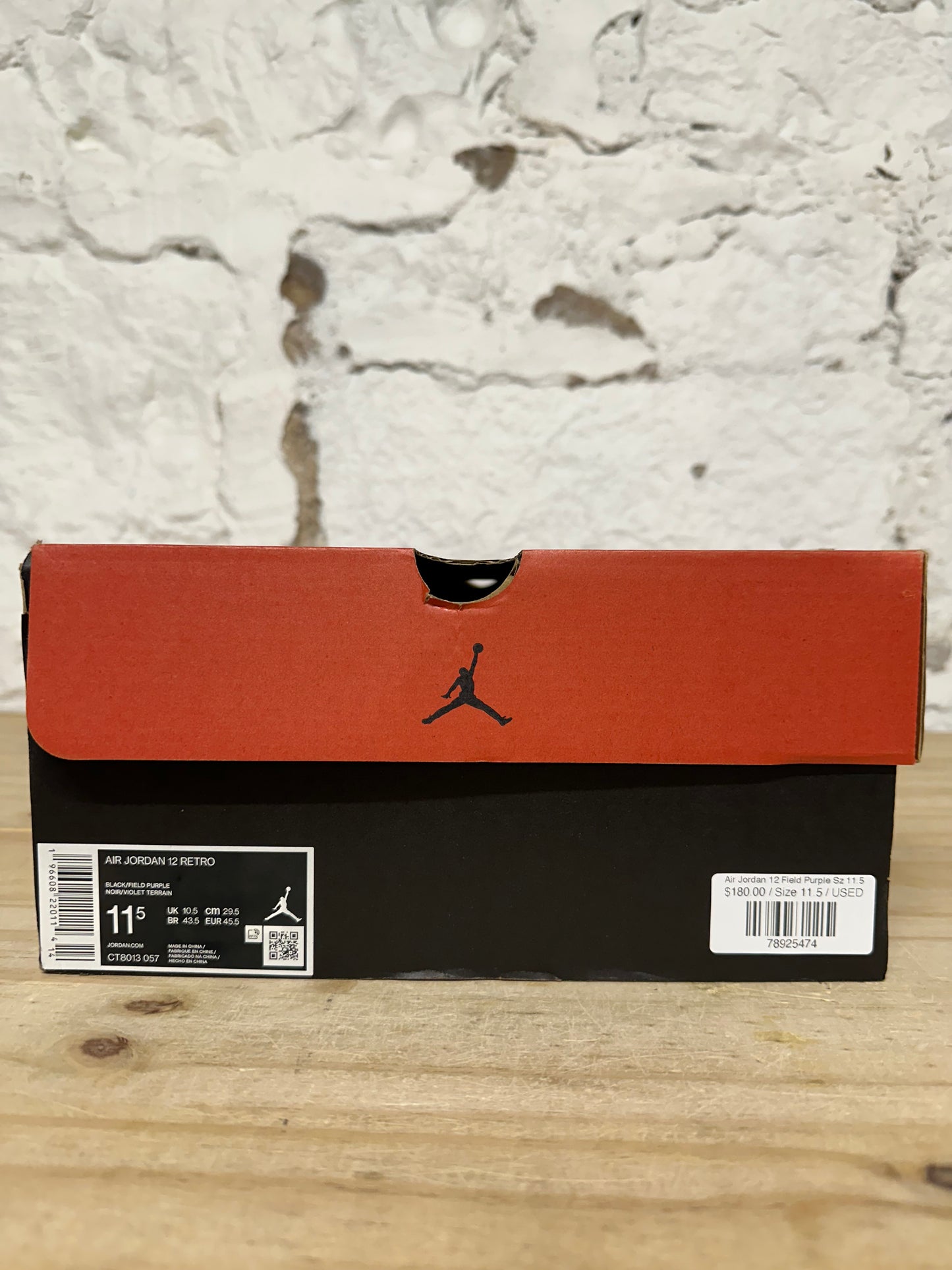 Air Jordan 12 Field Purple Sz 11.5