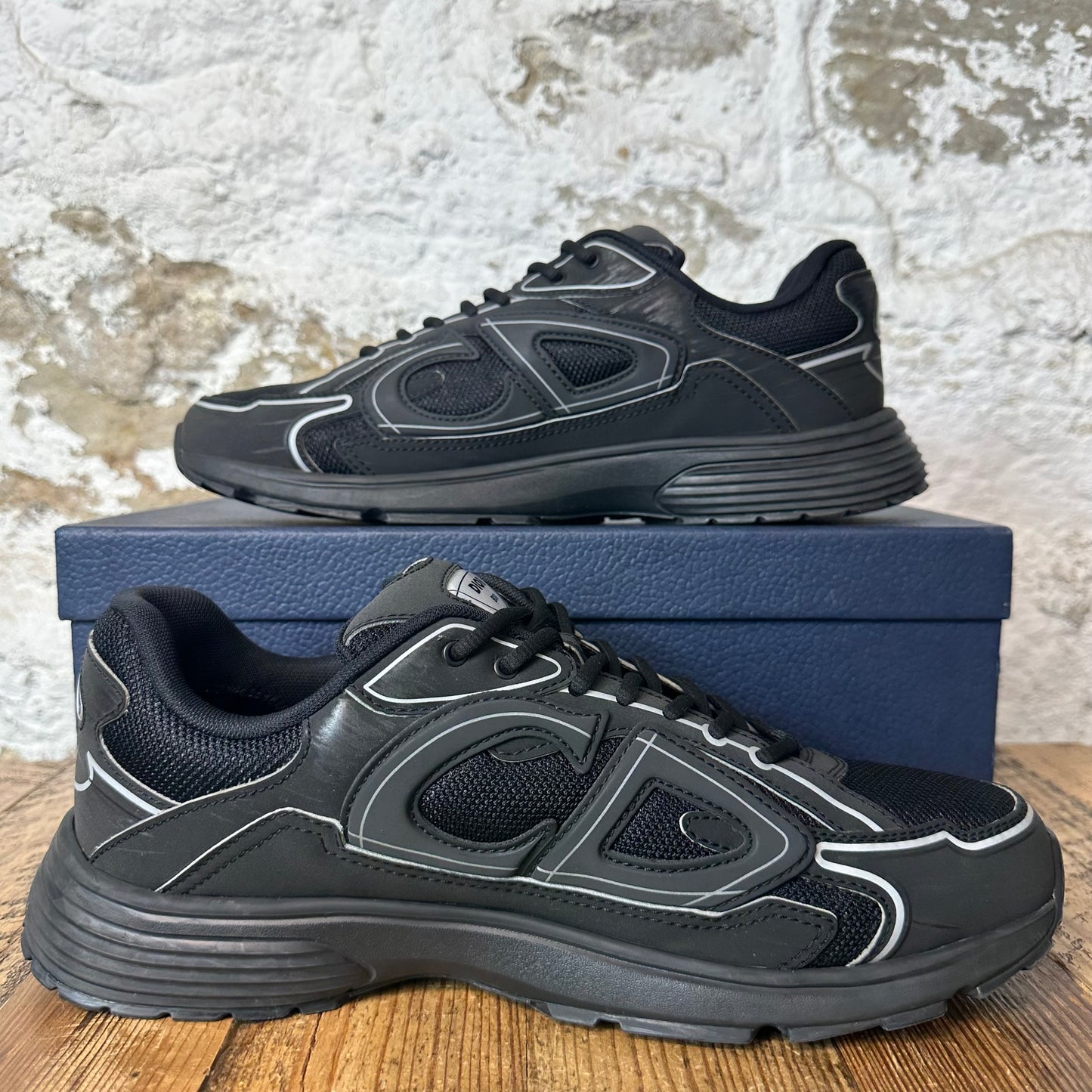 Dior B30 Triple Black Sneaker Sz 13 (46)