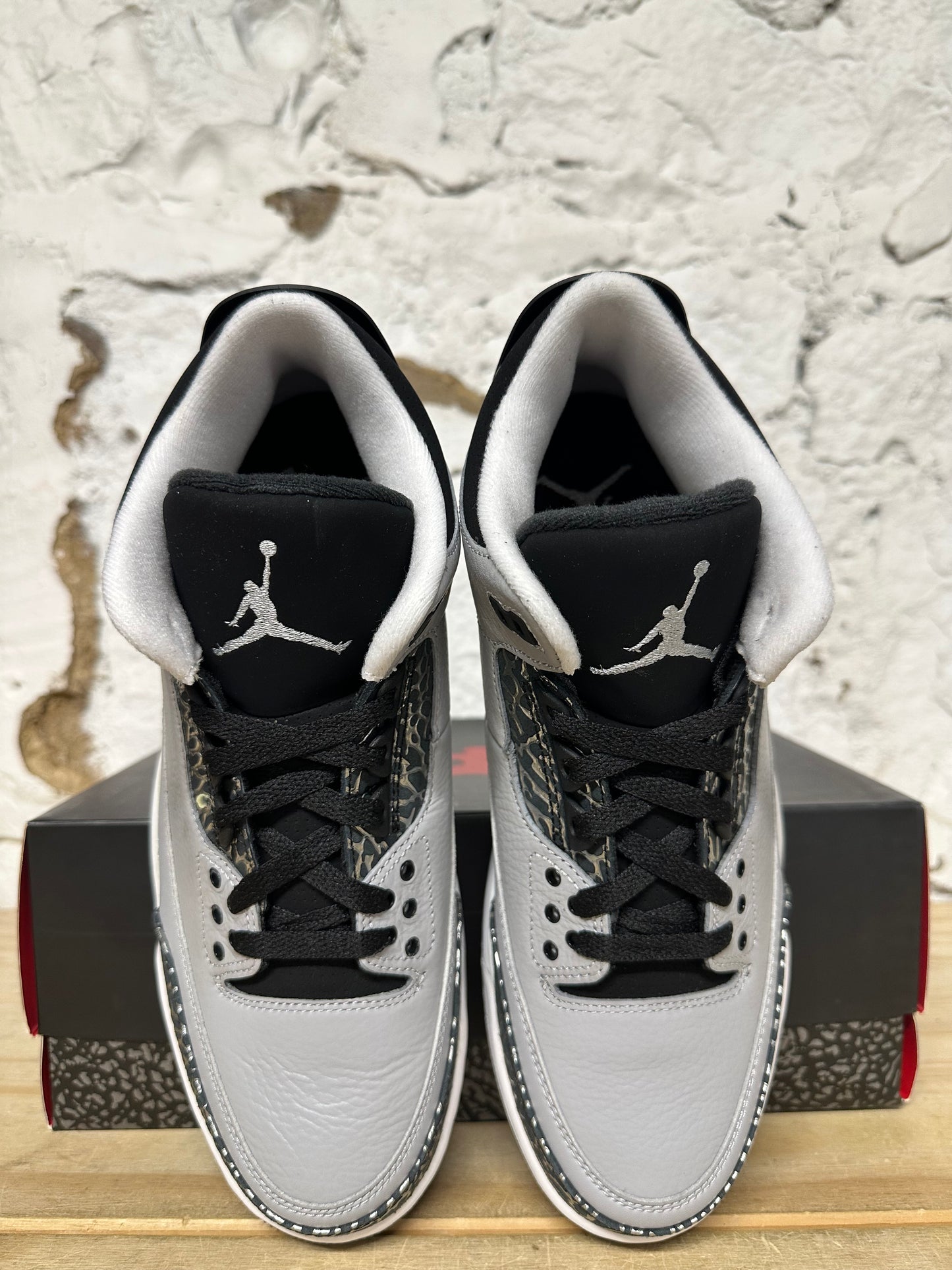 Air Jordan 3 Wolf Grey Sz 9 DS