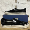 Vans LX Classic Slip On 98 Pearlized Blackout Sz 8.5