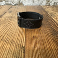 Louis Vuitton Graphite Hockenheim Bracelet Sz 19