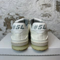 Louis Vuitton White Cream Trainer Sneaker Sz 8.5 (7LV) No Box