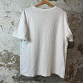 Dior Towel Monogram White T-Shirt Sz XS