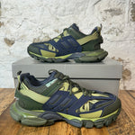 Balenciaga Track Runner Green Navy Sz 12 (45) DS