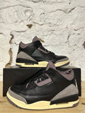 Air Jordan 3 A Ma Maniere Black Sz 9 (10.5W)