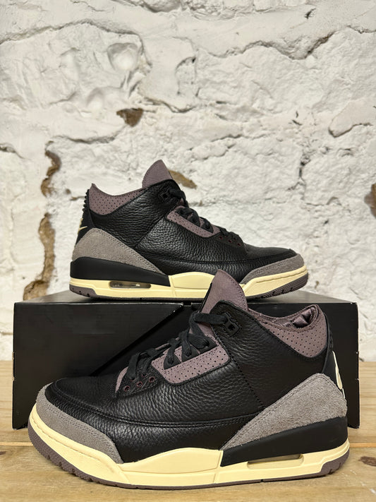 Air Jordan 3 A Ma Maniere Black Sz 9 (10.5W)