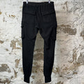 Rick Owens Mastadon Black Sweatpants Sz M