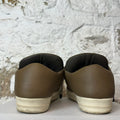 Rick Owens Jumbo Lace Puffer Brown Mlik Sneaker Sz 13 (46)