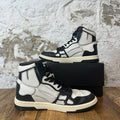Amiri High White Skeleton Black White Sneaker Sz 5 (37)