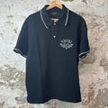 Amiri Arts District Black Polo Shirt Sz L