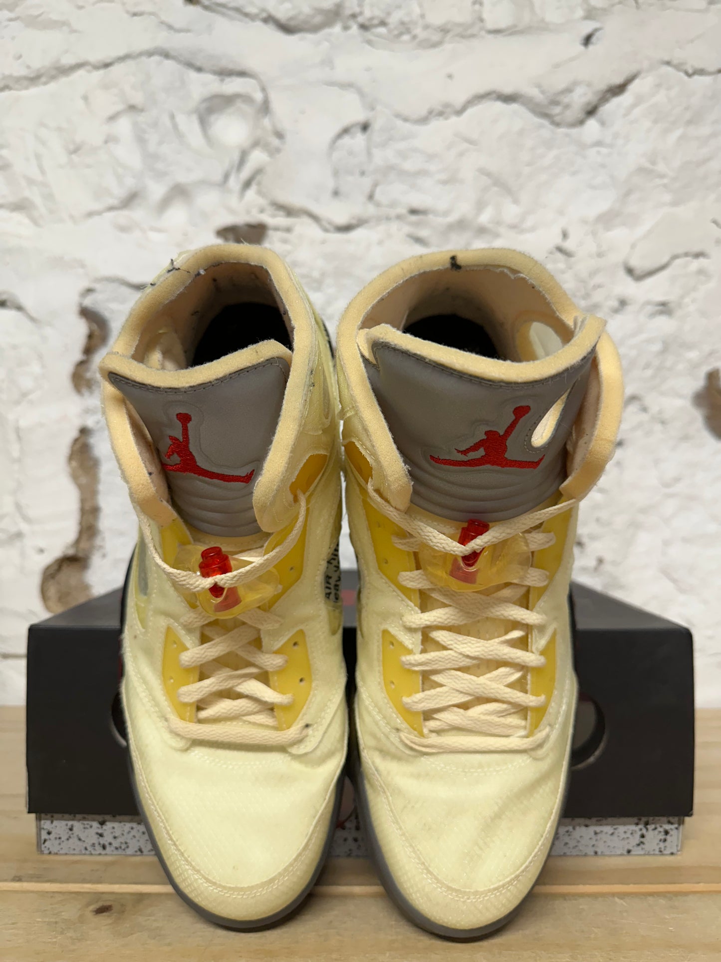 Air Jordan 5 Off White Sail Sz 13
