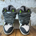 Lanvin Curb Triple Grey Green Sneaker Sz 14 (47)