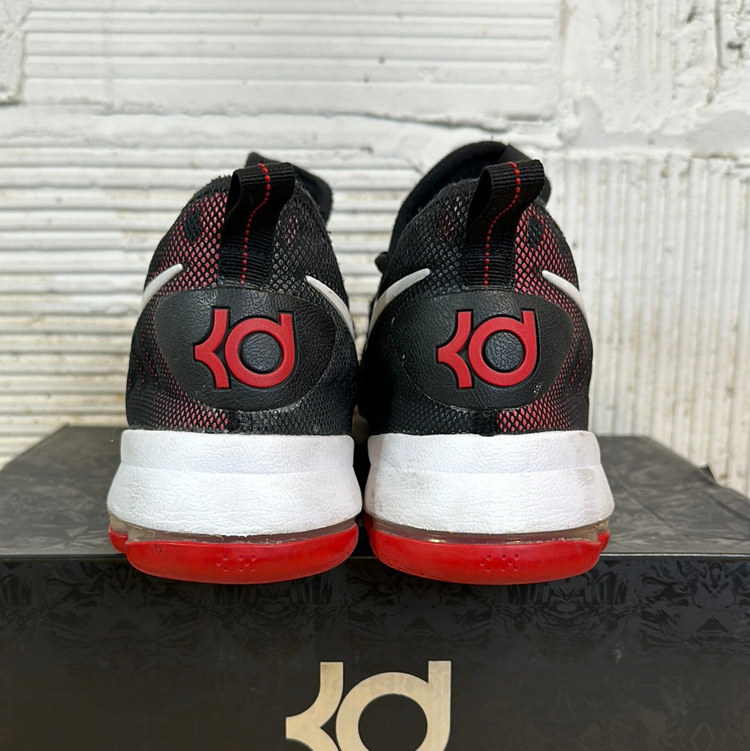 Nike KD 9 University Red Sz 7Y