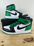 Air Jordan 1 High Lucky Green Sz 10