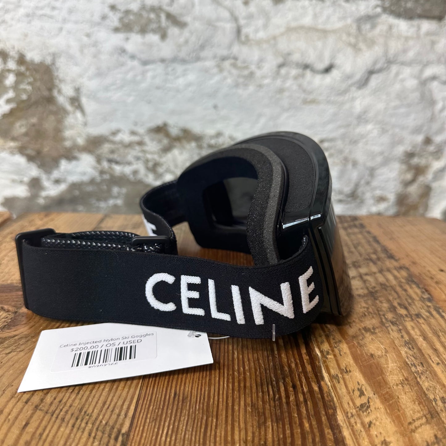Celine Injected Nylon Ski Goggles