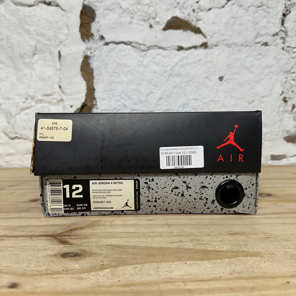 Air Jordan 4 Military Blue (2012) Sz 12