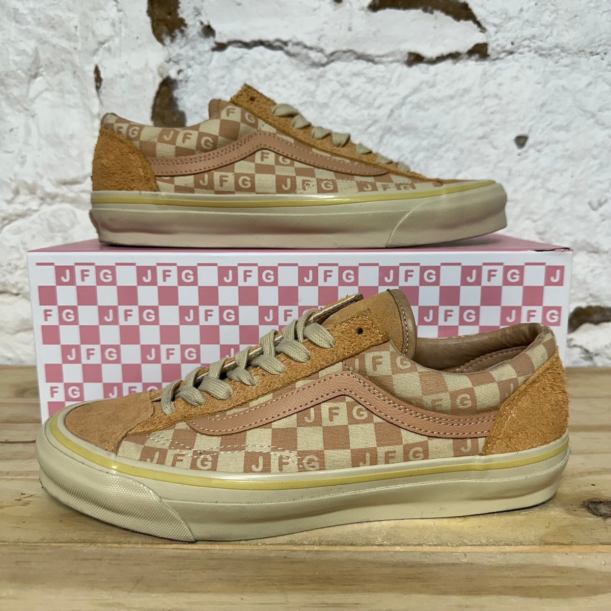 Vans Vault 36 LX Joe Fresh Goods Honeymoon Stage Peach Sz 8.5