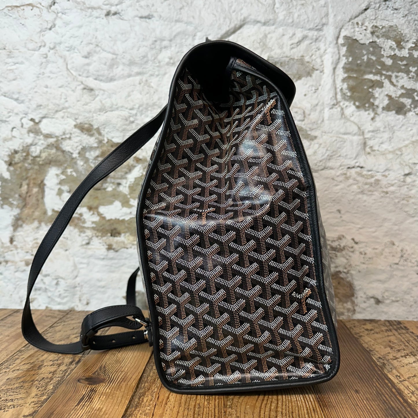 Goyard Saint Leger Brown Monogram Backpack