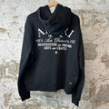 Amiri Arts District Black Hoodie Sz M