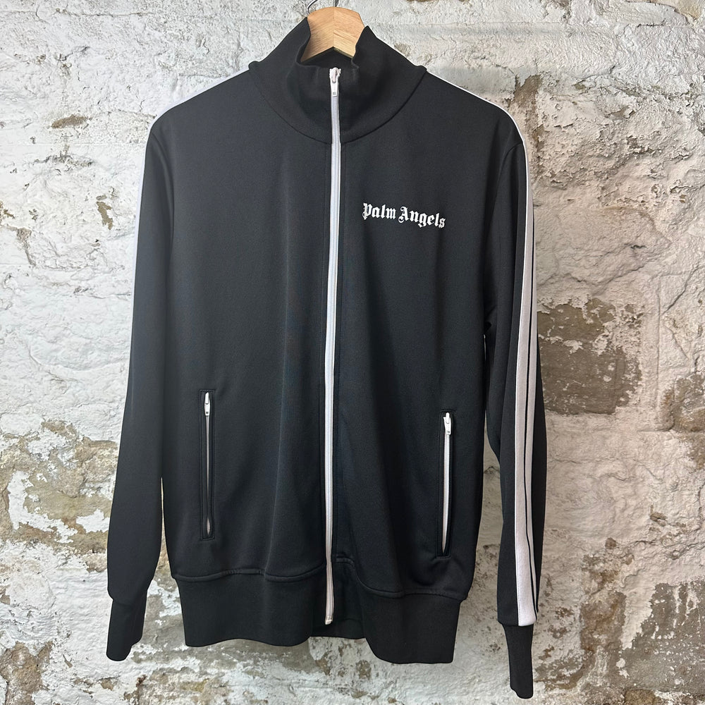 Palm Angels Black White Track Jacket Sz L