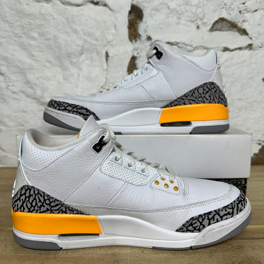 Air Jordan 3 Laser Orange Sz 10 (11.5W)