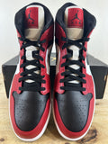 Air Jordan 1 Mid Chicago Toe Sz 14