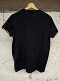 Moncler Black Pocket T-Shirt Sz M