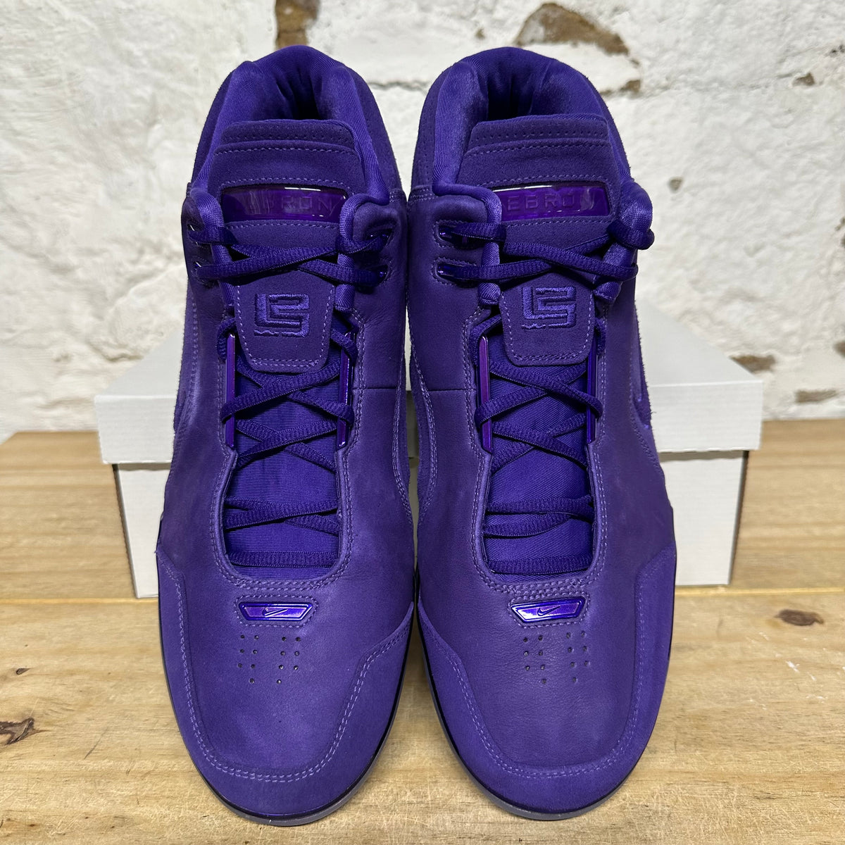 Nike Air Zoom Generation Court Purple Suede Sz 13