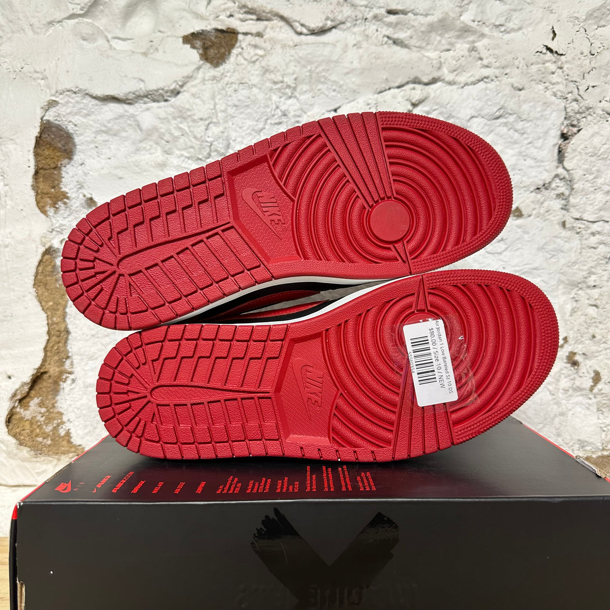 Air Jordan 1 Low Banned Sz 10 DS