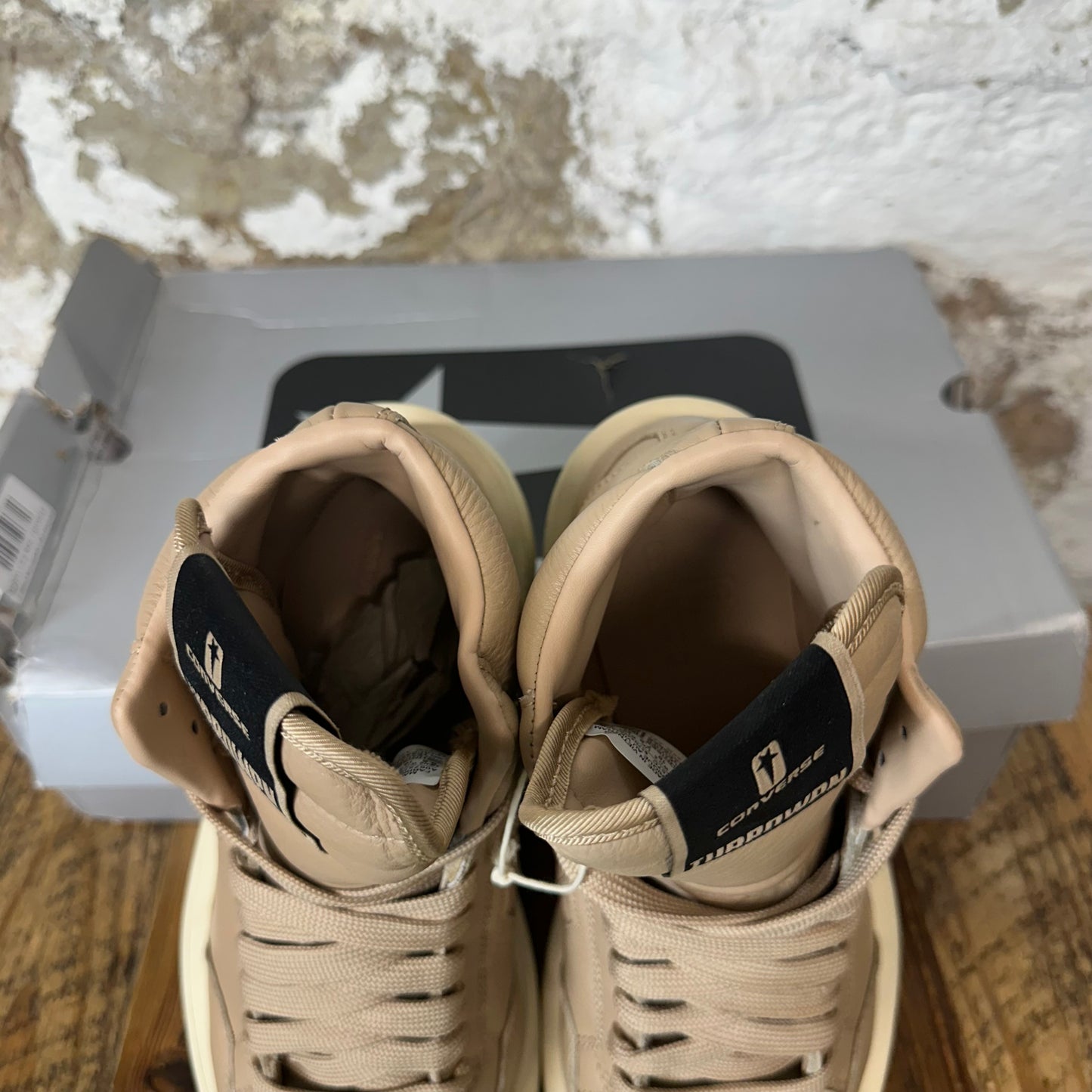 Rick Owens High TurboWPN Cave Sneaker Sz 8.5