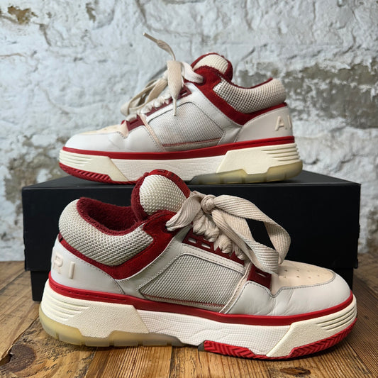 Amiri MA-1 Red White Cream Sneaker Sz 12 (45)