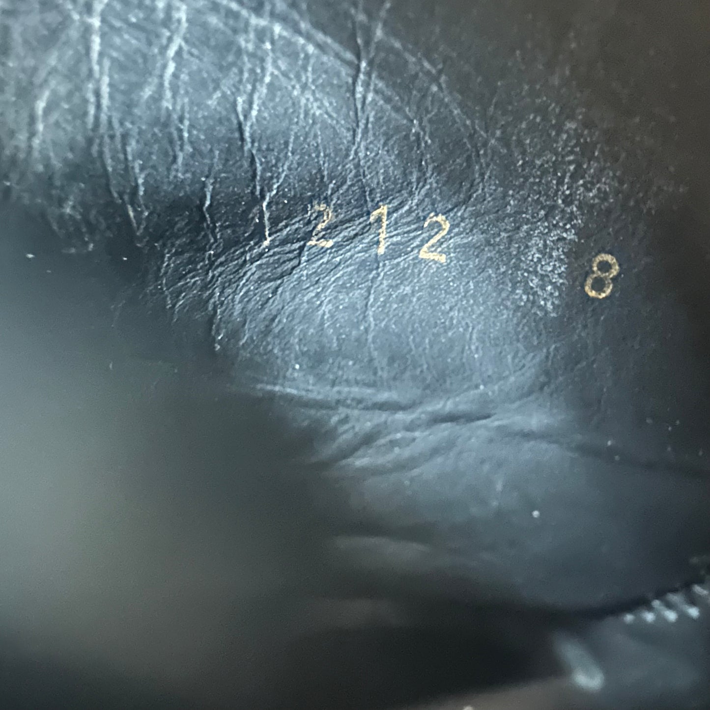 Louis Vuitton Black Baroque Loafer Sz 9.5 (8LV)