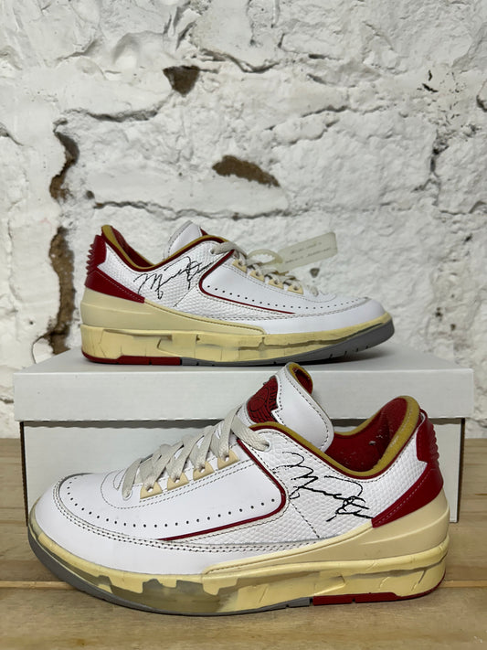 Air Jordan 2 Low Off White Sz 8