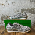 Bottega Veneta Silver White Orbit Sneaker Sz 12 (45)