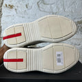Prada Americas Cup Grey Suede White Sneaker Sz 9
