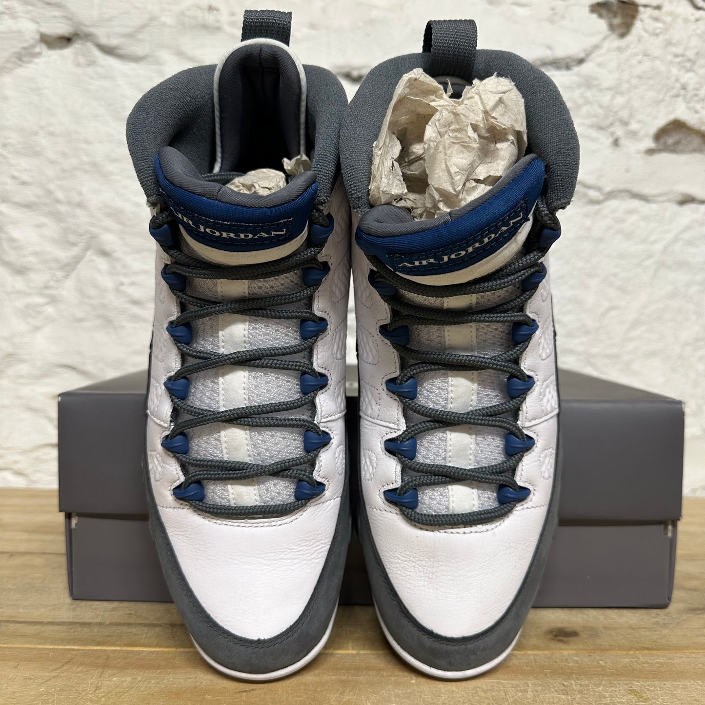 Air Jordan 9 Flint Grey Sz 8
