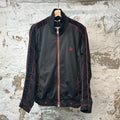 Givenchy Black Red Track Jacket Sz L