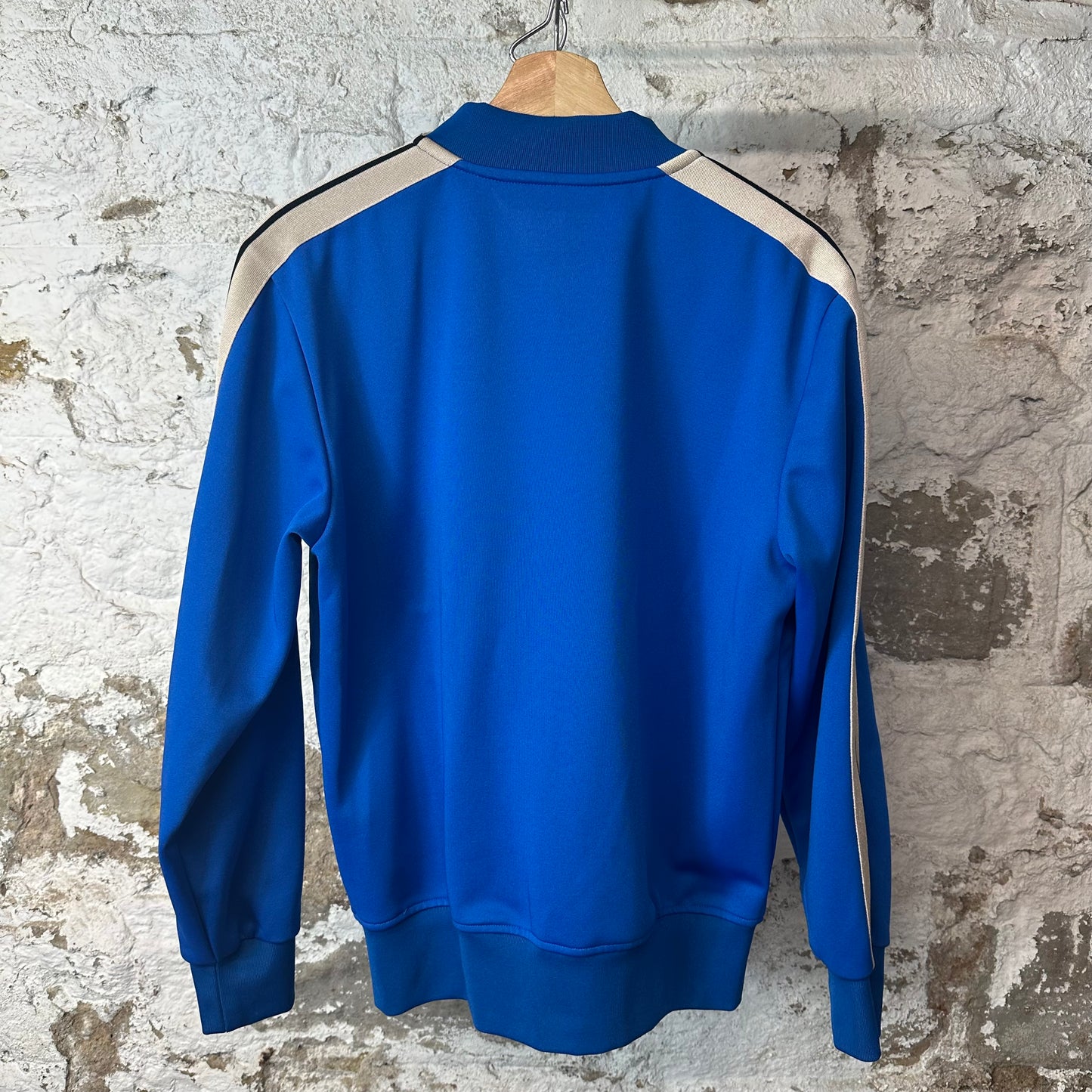 Palm Angels Royal Blue Beige Track Jacket Sz M