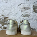 Christian Louboutin Low Snow Silver Spike Sneaker Sz 4.5 (36.5)